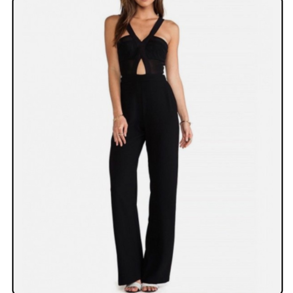 Bec + Bridge Black Cutout Jumpsuit